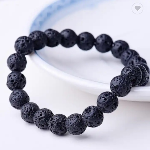 Lava Rock Bracelet - Essential Oil Diffuser - Picture 4 of 6